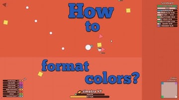 How to change colors in diep.io!