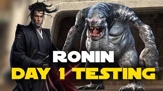 Day 1 Ronin Testing vs Jotaz | SWGOH Era Coliseum
