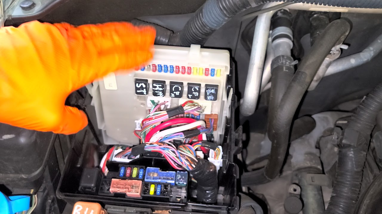 2008 Nissan Pathfinder Fuse Box Diagram