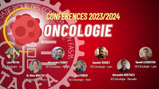 Conférence 2023/2024 - Oncologie
