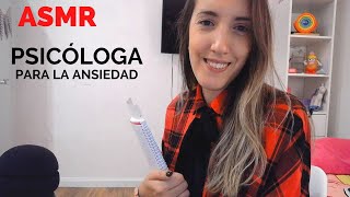 ASMR - Te ayudo con la ANSIEDAD - soft spoken ASMR PSICÓLOGA screenshot 4