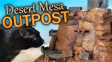 DESERT MESA OUTPOST - Miniature Terrain Tutorial [DESERT TERRAIN EP.3]