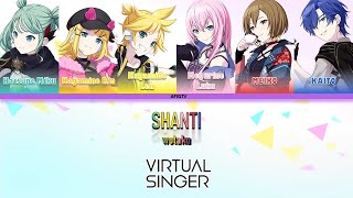 バーチャル・シンガーver. 】シャンティ (Color Coded Lyrics