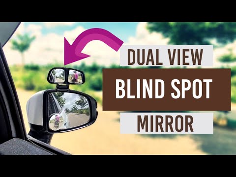 Blind Spot Mirror (DUAL VIEW) - Unboxing, Installation & Review - Best Car Accessory -