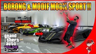 BORONG & AYO MODIF MOBIL SPORT !! - GTA V ONLINE THE DIAMOND & RESORT