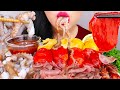 ASMR RAW OCTOPUS, SPOON WORM, SEA SQUIRT, SEA PEACH 산낙지, 개불, 비단멍게 모듬회 먹방