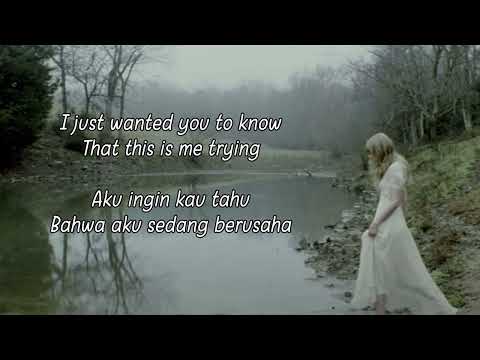 Taylor Swift - This is Me Trying |Lirik dan Terjemahan
