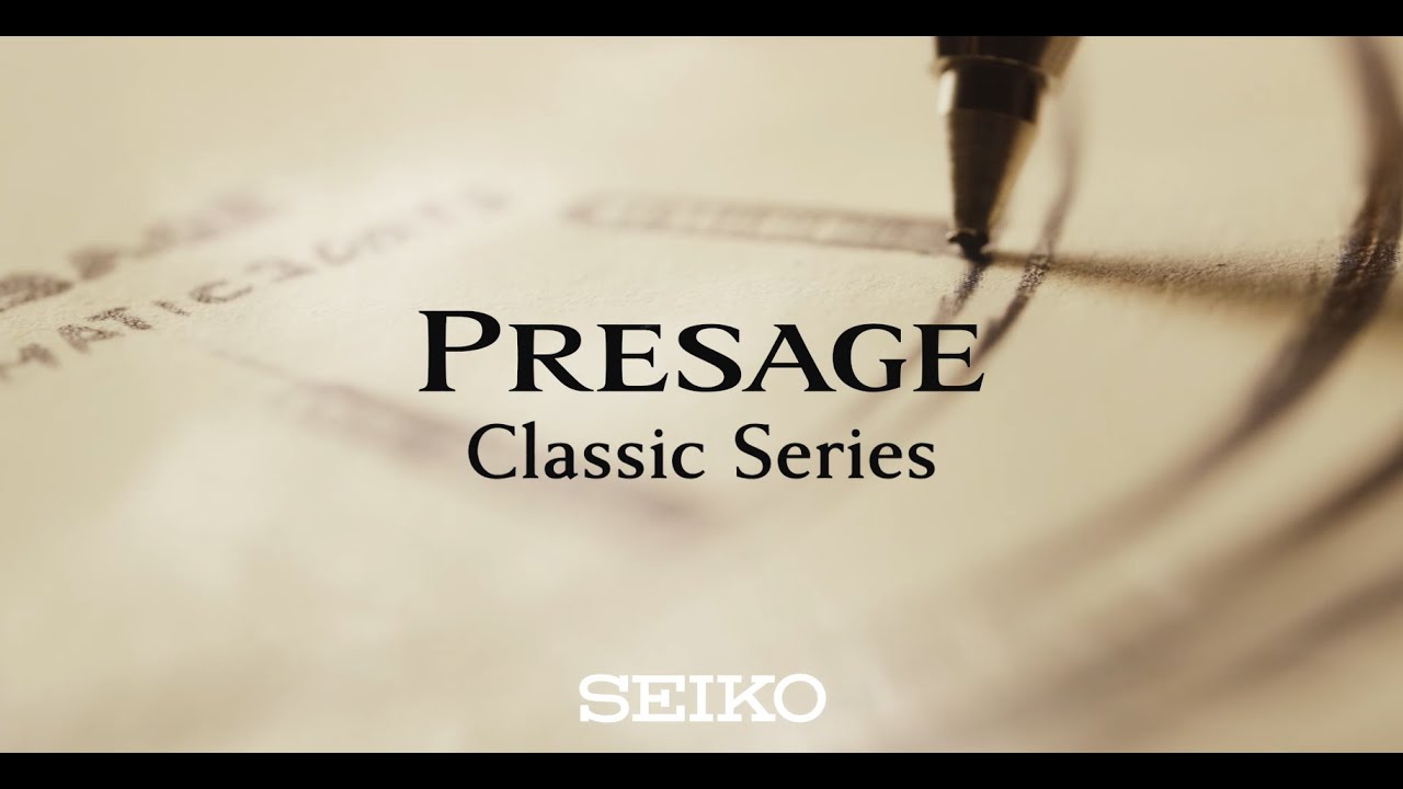 Seiko Presage Classic Series Promotion movie（15sec）