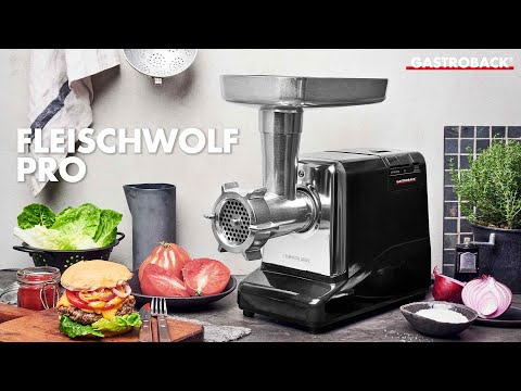 Gastroback Fleischwolf Pro 41402 , Burger Patties selber machen
