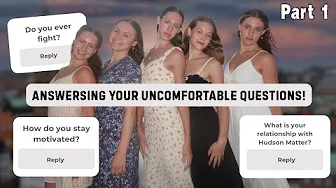 6 Sisters Answer Your Most UNCOMFORTABLE Questions (part 1)! 👀🩰