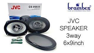 Speaker JVC Oval 6x9inch CS-V6935 3 Way Speaker Mobil Sound System