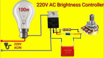 220V AC 100W Bulb Brightness Controller | 220V AC Fan Speed Controller