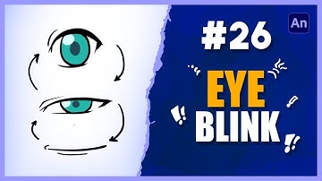 Adobe Animate CC Bangla Tutorial | Class-26 | Eye Blink | 2D Animation Course Bangla | ToffeeToons