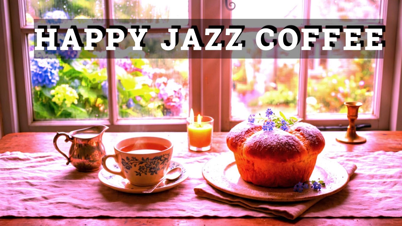 Happy Jazz Coffee ☕ Relaxing Bossa Nova Music for Positive Vibes