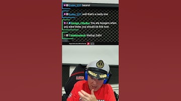 Zath vond een snottebel 🤢 Grappig streammoment #shorts #twitchclips