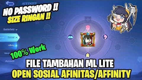 Data Open Sosial Afinitas/Affinity Terbaru Patch Novaria | Data Tambahan Afinitas Patch Terbaru