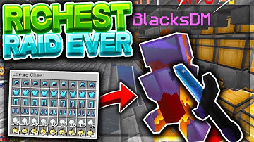 MAKING THE RICHEST SKYBASE RAIDABLE AFTER BAITING THEM IN BARD... | Minecraft HCF