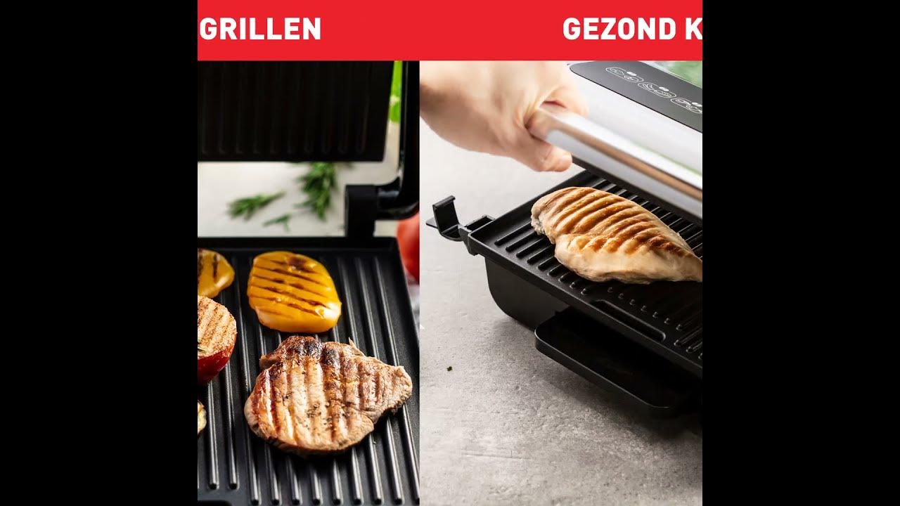 Tefal Inicio grill adjust GC242D12 - YouTube