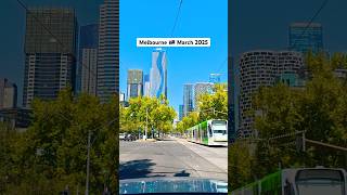 Melbourne Australia March 2025, Elizabeth Street #drivingtour #cityview