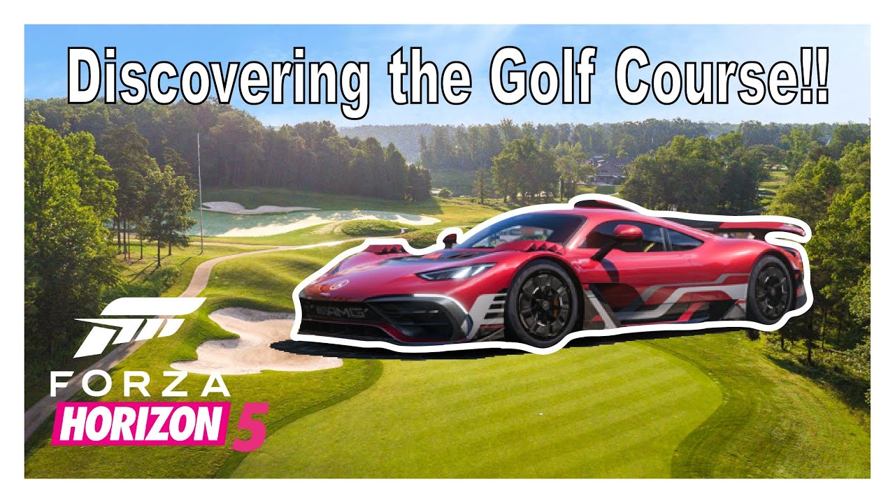 Checking out the golf course in Forza Horizon 5!!! Exclusive Content!!!