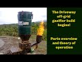 FEMA type gasifier for off grid power and fuel build, Part 1, overview