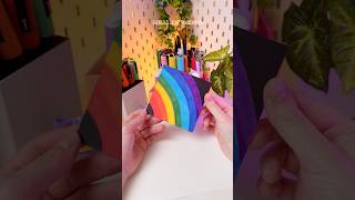 Rainbow Art with Arrtx Oros Markers 🌈 #shorts