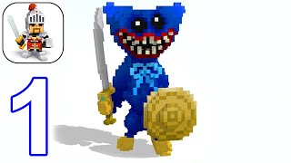 Craft Warriors - Gameplay Walkthrough Part 1 Tutorial Huggy Wuggy Craft Model Android,Ios