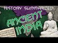 History summarized ancient india