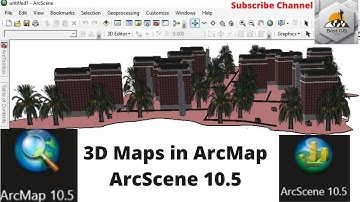 How To Make 3D Buildings Map in ArcGIS/Arc Scene 10.5