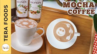 How To Make Mocha Coffee| Coffee with Art | Coffee Recipe