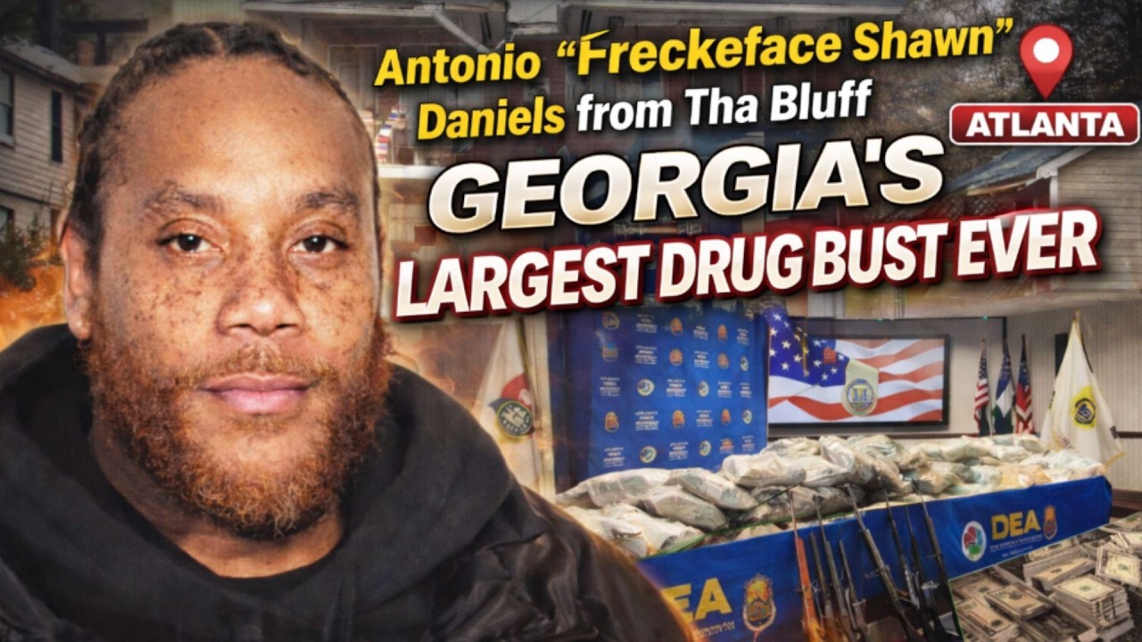 THE LARGEST DRUG BUST IN GEORGIA HISTORY: Antonio 