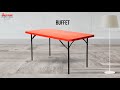 Buffet Table Assembly Video