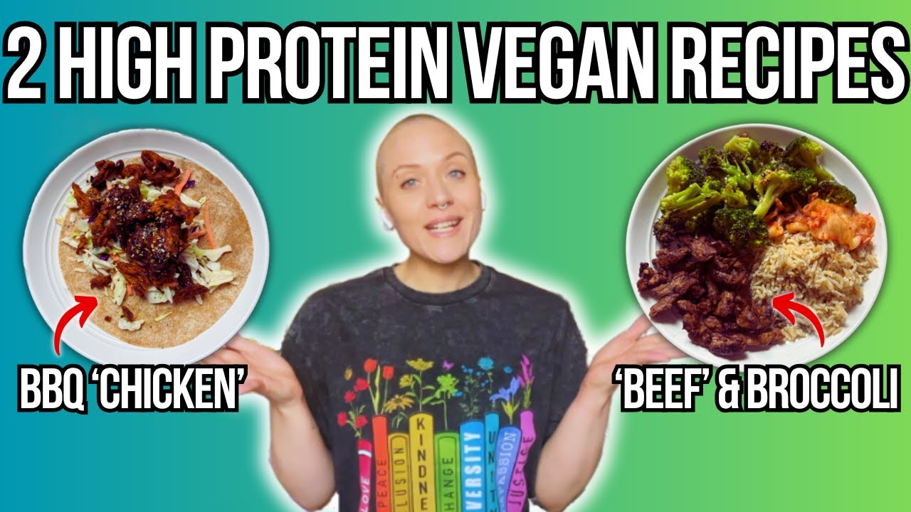 2 EASY Soy Curl Recipes - BBQ and Garlic Ginger Flavours!