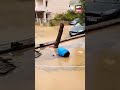 Massive flooding occurred due to heavy rainfall in Foça, İzmir Province, Turkey - #Flood #Shorts