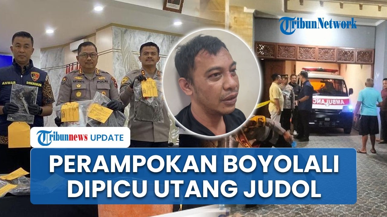 Perampokan Sadis Rumah Bos Sate di Boyolali Dipicu Utang Judol, Nekat Bunuh Anak Korban