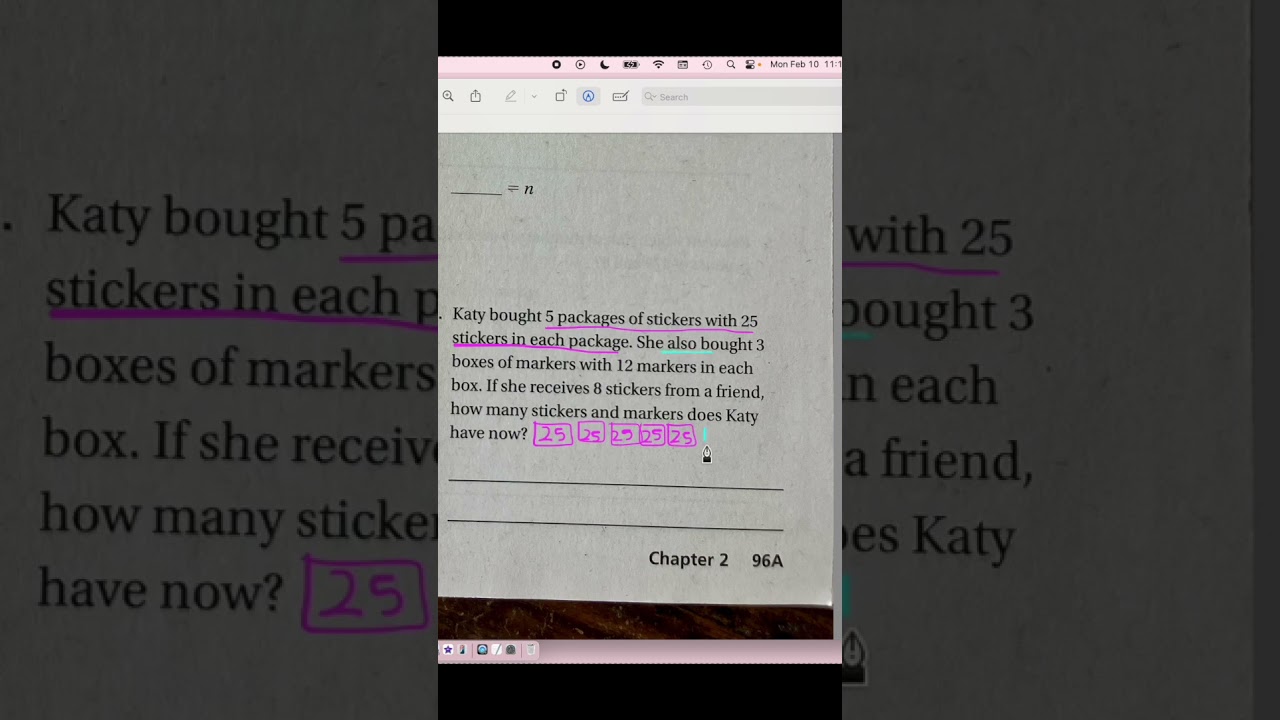 Lesson 2.12 #8 Homework, Go Math! Grade 4