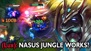 NASUS JUNGLE IS MATHEMATICALLY INCORECT (SPEED STACKING)