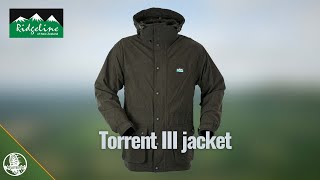 Ridgeline Torrent III Jacket Teak  Men's Waterproof Country Hunting Shooting 