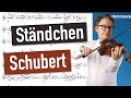 Schubert Ständchen ("Leise flehen meine Lieder") No. 4 of Schwanengesang | Violin Sheet Music