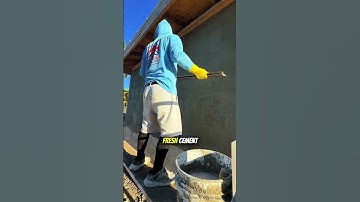 Perfect Wall Plastering Technique Using Screed Tool | Smooth Concrete Finish Tutorial