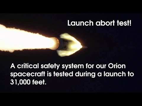 Launch of Orion Spacecraft Ascent Abort-2 Test