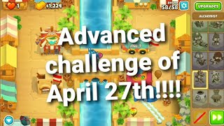 BTD6 advanced challenge of April 27th!!!!