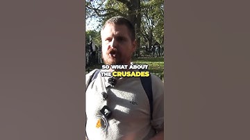 So what about the Crusades? #speakerscorner #religion #christianity