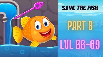 Save the Fish - Pull the Pin Game - Gameplay Walkthrough Part 8Levels 66-69