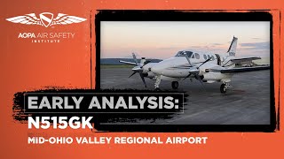 Early Analysis: King Air Crash October 18, 2022
