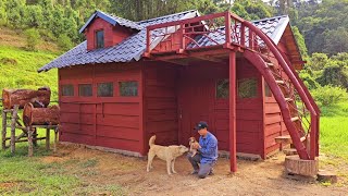 I Finally Repainted The Cabin In The Woods | Building Off Grid Cabin.