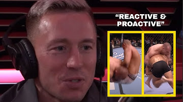 GSP explains his genius takedown strategy.