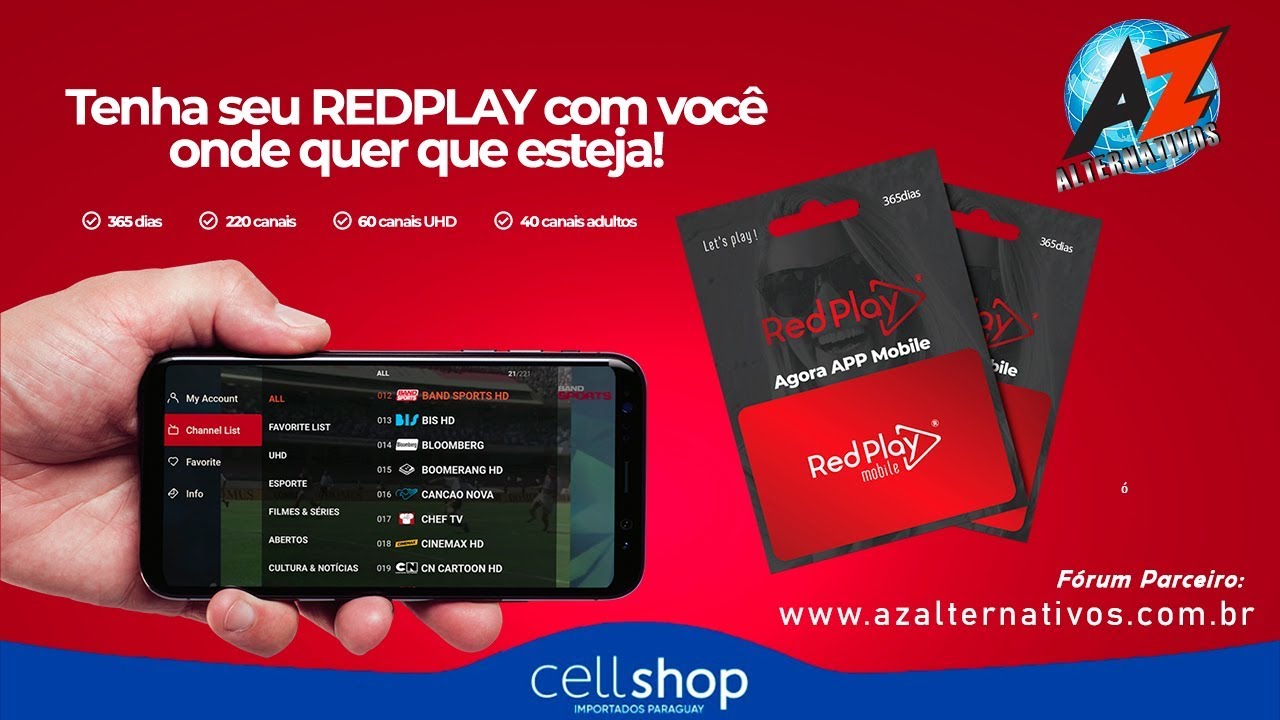 Como instalar o RedPlay App na TV