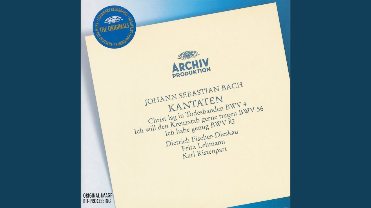 YouTube에서 J.S. Bach: Christ lag in Todesbanden, BWV 4: II. Verse 1, Chorus. Christ lag in Todesbanden 보기 YouTube에서 J.S. Bach: Christ lag in Todesbanden, BWV 4: II. Verse 1, Chorus. Christ lag in Todesbanden 보기