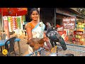 Adivasi aunty making dehati desi chicken in hundru fall ranchi rs 190 l jharkhand street food